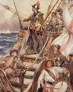 Draken rumpu, kuvitus Henry Newboltin (1862-1938) teoksesta "Drake